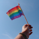 Bandera arco iris, por: trishca2photostream