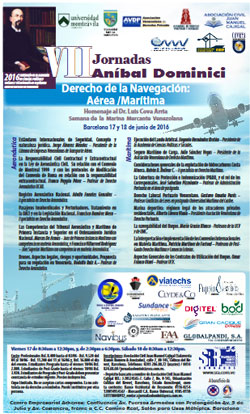 Jornadas de Derecho de la Navegación Aerea y Marítima