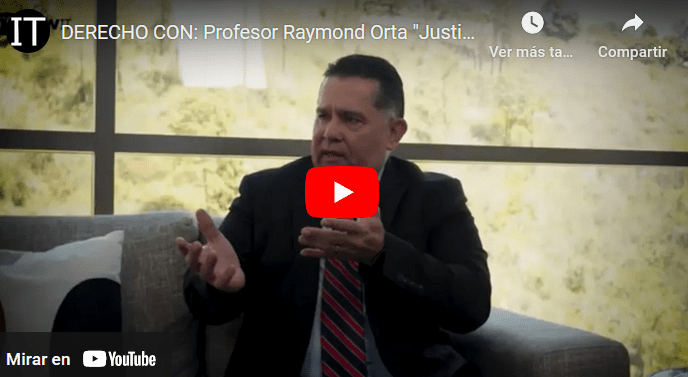 Raymond Orta entrevista sobre justicia digital